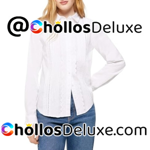 Springfield Schiffli Poplin Blusa Mujer