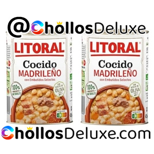 2x LITORAL Cocido Madrileño Sin Gluten 425g