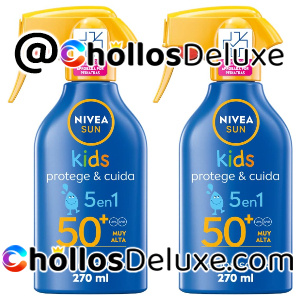 2x Nivea Sun Spray Solar Niños FP50+ 270ml