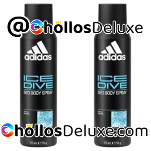 2x Adidas Ice Dive Desodorante Spray 150ml