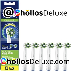 6 Recambios Oral-B CrossAction Clean Maximiser