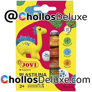 Estuche 6 Barras Plastilina Jovi