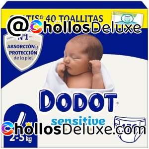 176 Pañales Dodot Sensitive Talla 1 (2-5Kg)