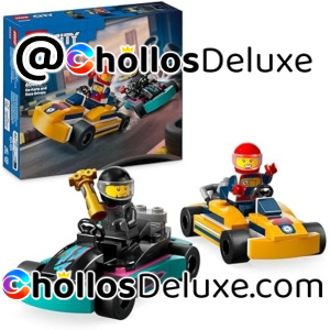 Lego City Karts y Pilotos de Carreras