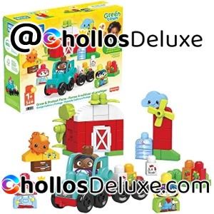 Mega Bloks Ciudad Verde Granja Cultiva y Protege