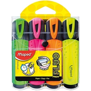 Set 4 Subrayadores Maped Classic