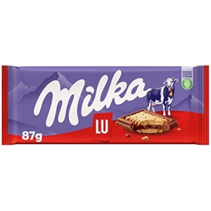 Milka Tableta Chocolate con Leche con Galletas LU 87g