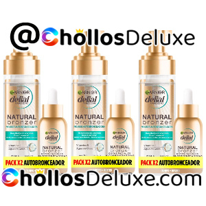 3x Packs Autobronceador Cuerpo y Cara Garnier Delial