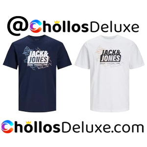 JACK & JONES Jcomap Logo tee SS Crew Neck Sn Camiseta para Hombre