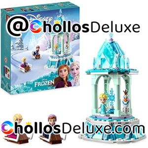 Lego Disney Frozen Tiovivo Mágico de Anna y Elsa