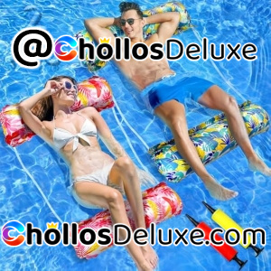 Pack de 2 Hamacas Inflables +2 Bombas Aire
