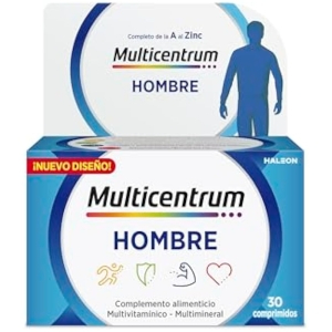 2x Multicentrum Hombre Complemento Alimenticio 30 Comprimidos