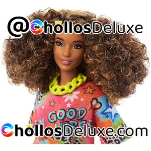 Barbie Fashionista con Vestido Good Vibes Muñeca