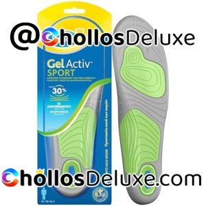 Pack de 2 Plantillas Gel Hombre Scholl GelActiv Sport