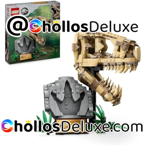 Lego Jurassic World Fósiles de Dinosaurio: Cráneo de T. Rex