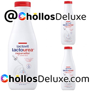 3x Lactovit Gel de Ducha Reparador Lactourea