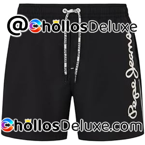Pepe Jeans Logo Swimshort Swim Trunks Bañador para Hombre