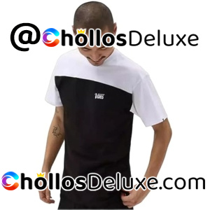 Vans Script Crew Block Camiseta Hombre
