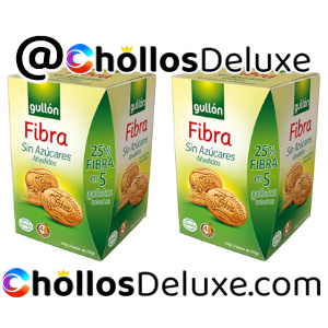 2x Gullón Fibra Sin Azúcar 450g