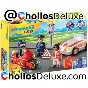 Playmobil 1,2,3 Héroes del Día a Día