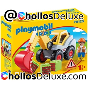 Playmobil 1,2,3 Pala Excavadora