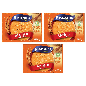 3x Fontaneda MarieLu Galletas 550g