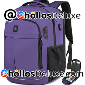 Mochila Portátil 17.3" Puerto Carga USB 20 Bolsillos