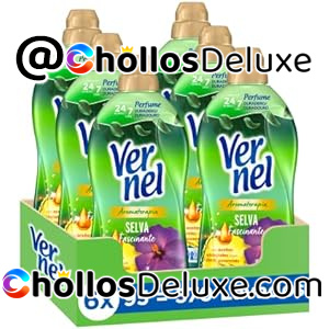Vernel 6 Suavizantes Concentrados para la Ropa con Experiencia Aromática