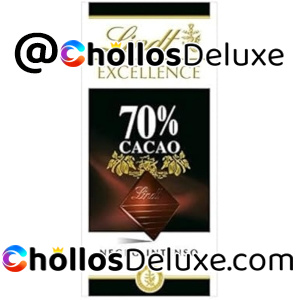 5x Lindt Chocolate Negro 70% Cacao 100g