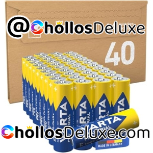 Caja 40 Pilas AA Varta Industrial