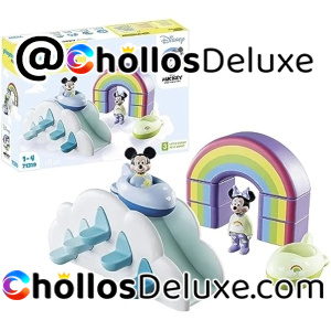 Playmobil 1,2,3 y Disney Mickey y Minnie Casa en Las Nubes