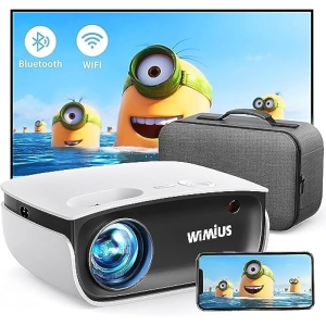 Mini Proyector 18000 Lúmenes WiFi Bluetooth Full HD 1080P