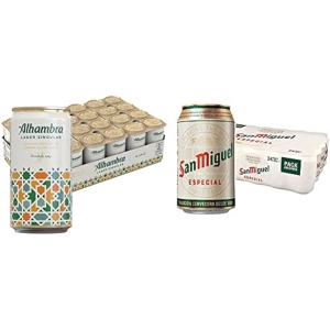 Pack de 48 Latas Alhambra y San Miguel Especial
