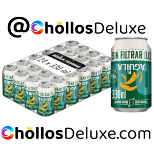 24x El Aguila Sin Filtrar Sin Alcohol 33cl