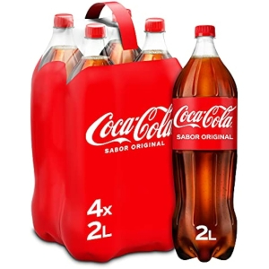 Pack de 4 Botellas 2L Coca-Cola