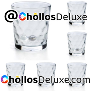 6x Quid Kata Vasos Bajos de Vidrio 26cl