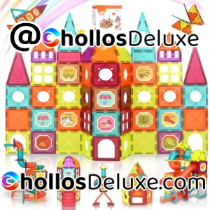 Set de 120 Bloques Magnéticos