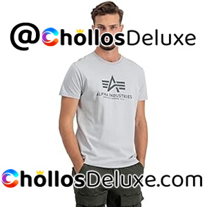 ALPHA INDUSTRIES Basic T-Shirt Camiseta para Hombre