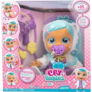 Bebés Llorones Dressy Kristal Muñeca Interactiva