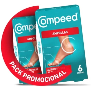 2x Compeed Duplo Tratamiento Pies 6 Unidades