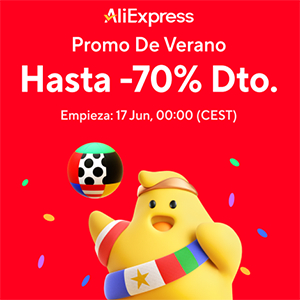 Cupones para la promoción de Verano de Aliexpress