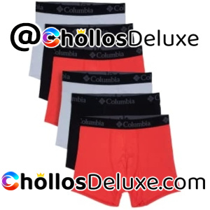 Paquete de 6 Bóxers Hombre Columbia