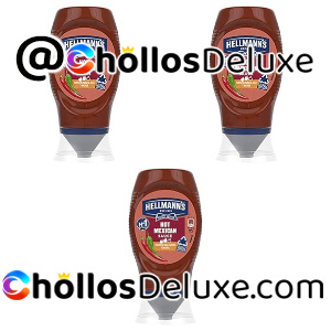 3x Hellmann's Bocabajo Salsa Hot Mexican 250 ml