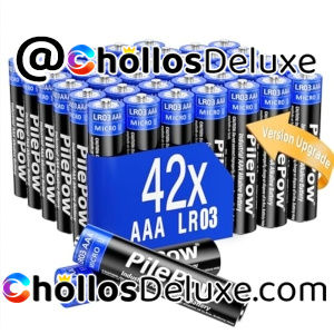 Caja 42 Pilas Alcalinas AAA
