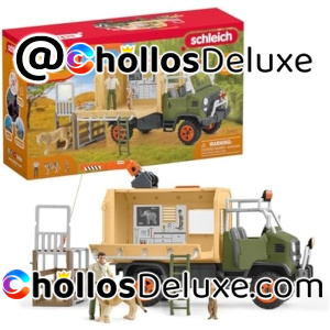 Schleich Camión de Rescate de Animales de la Selva