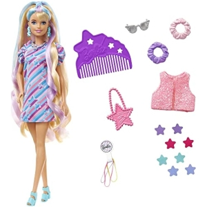 Barbie Totally Hair Pelo Extralargo Estrella Muñeca