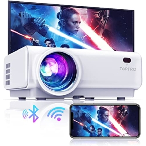 Proyector Portátil WiFi Bluetooth 12000 Lúmenes