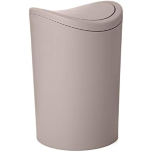 Tatay Papelera Baño con Tapa Basculante 6L