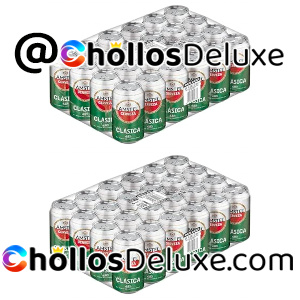 48x Amstel Clásica Cerveza Lager 33cl