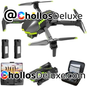 Drone con Cámara HD 1080P RC Quadcopter +Extras